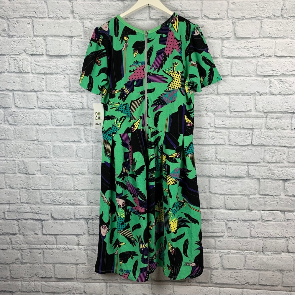 LuLaRoe Disney Villains “Maleficent” Amelia dress - Picture 4 of 4
